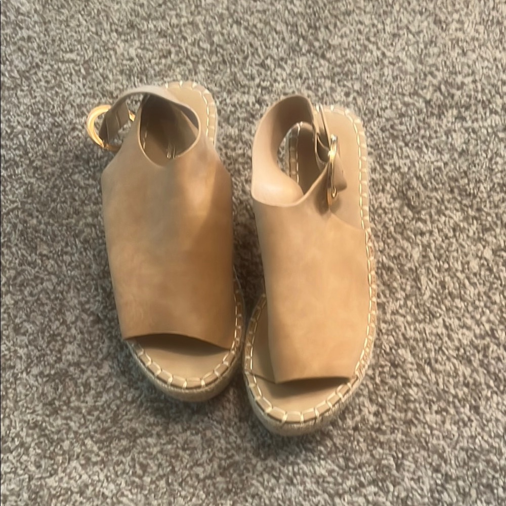 Tan Kids Sandals